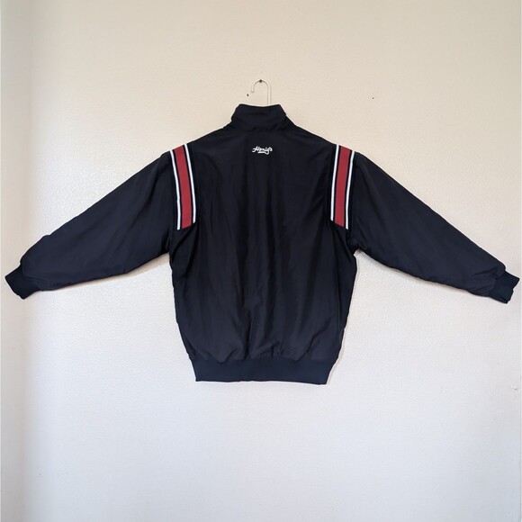 VTG Honig's Baseball Umpire Jacket Men's Large Quarter Zip Pullover Made In USA - Picture 4 of 7